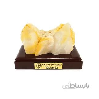 سنگ راف کوارتز کد 3496 ا قیمت به شرط خرید تیمی