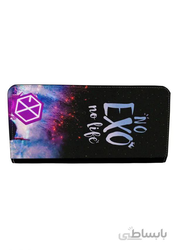 کیف پول زنانه طرح Exo
