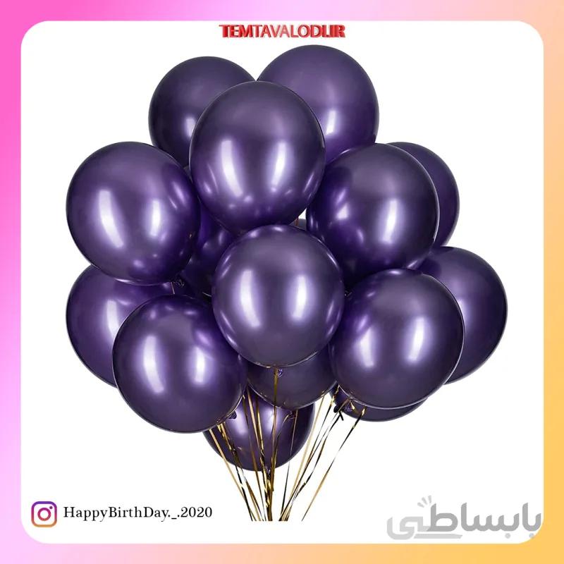 بادکنک کروم بنفش