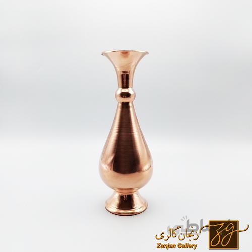 گلدان مسی موشکی سایز 25
