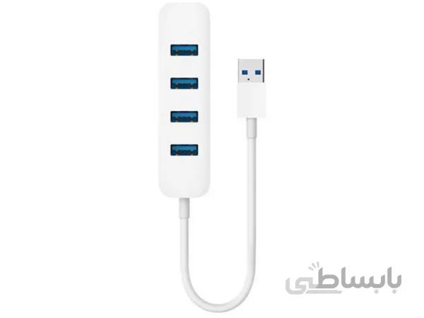 هاب 4 پورت USB3.0 شیائومی مدل XMFXQ01QM کد 177821