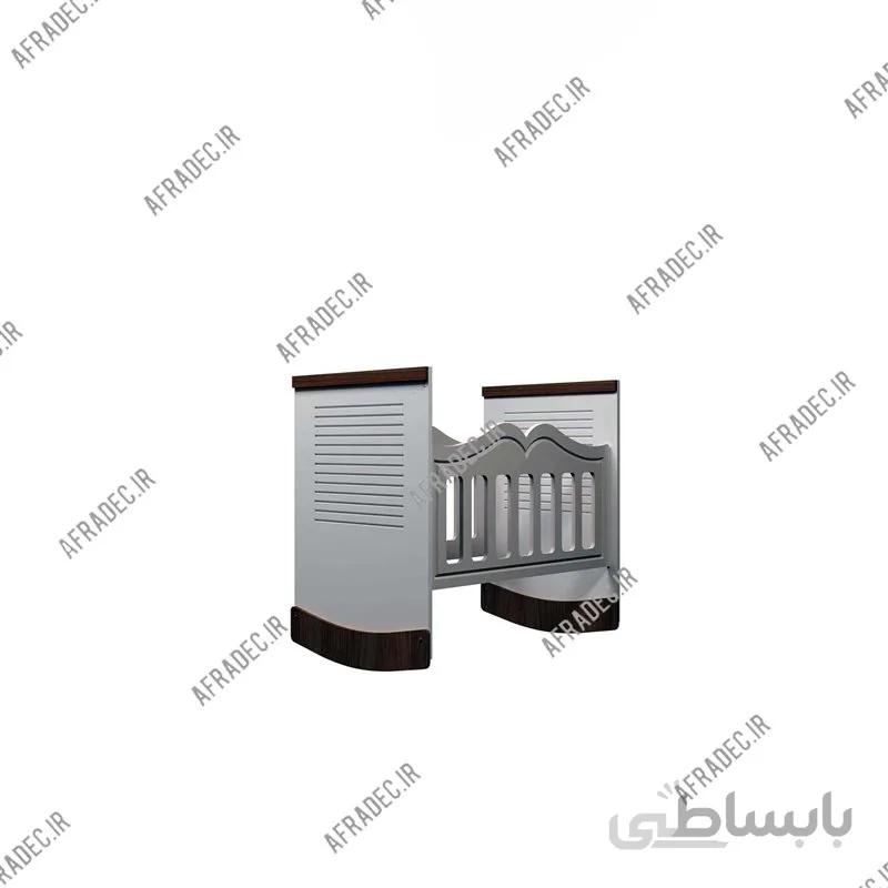 تخت خواب نوزاد مدل کرکره ای 100