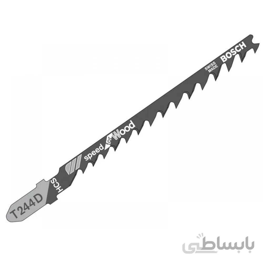 تیغه اره عمود بر چوب بوش 100 میلیمتری بسته 5 عددی مدل T 244 D