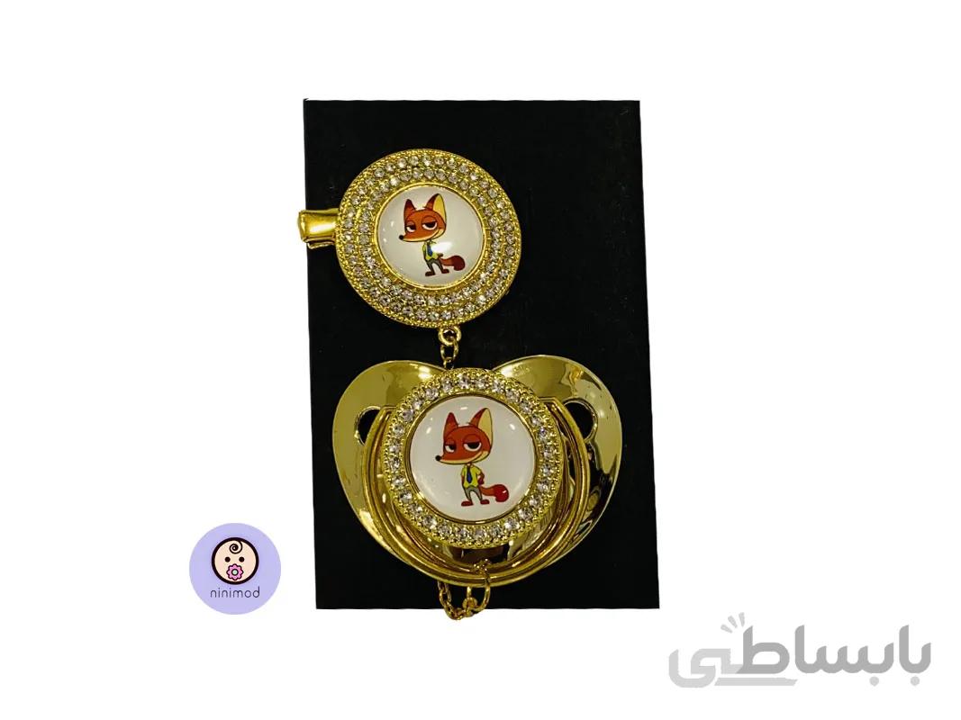 پستانک لاکچری نگین دار کد 109