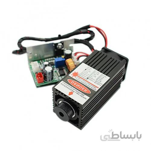 ست کامل دیود لیزر 450 نانومتری 7500میلی وات با قابلیت کنترل TTL