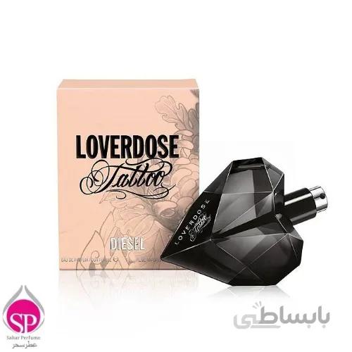 ادو پرفیوم زنانه دیزل مدل Loverdose Tattoo حجم 50 میل