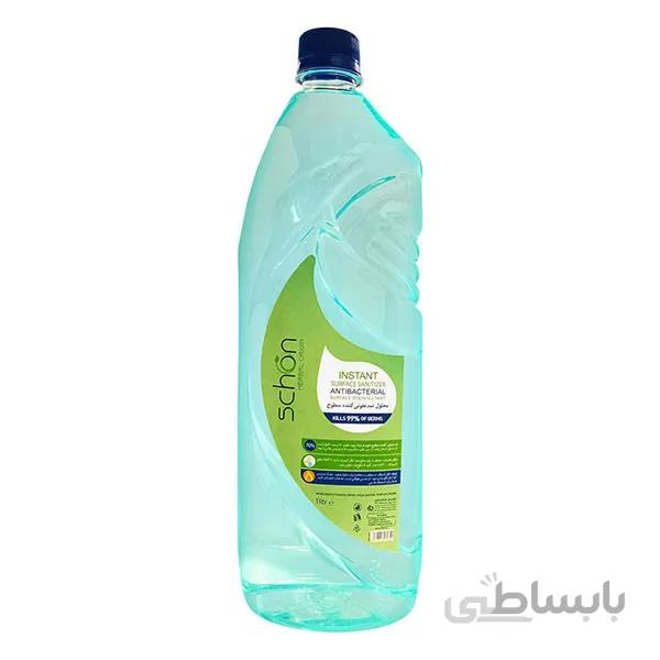 شون محلول ضدعفونی کننده سطوح 1 لیتری Schon