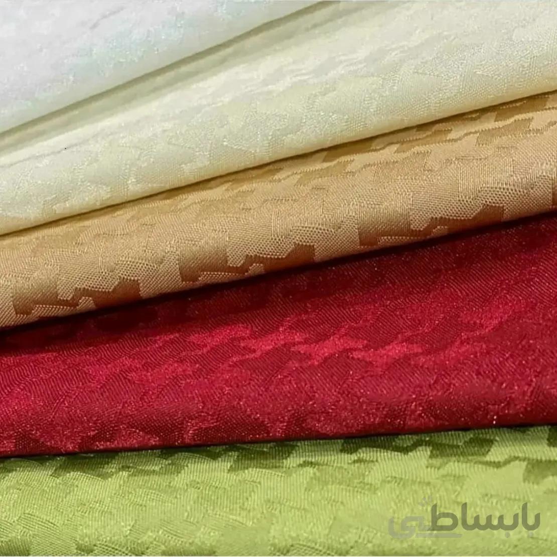 رومیزی ژاگارد رزین تاژ 4 نفره گرد قطر 150 طرح کنزو کرم