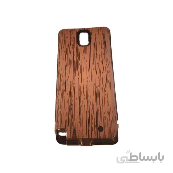 بک کاور سامسونگ نوت 3 طرح چوب