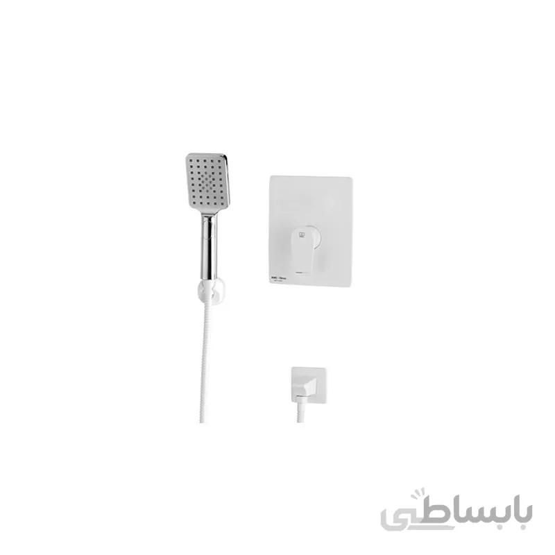 دوش توکار kwc مدل ورونا سفید تیپ 2