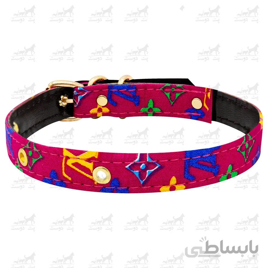 ست قلاده گردنی و لیش طرح LV