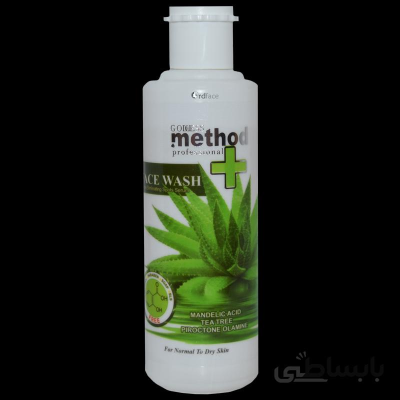 ژل شستشو صورت مناسب پوست خشک و نرمال متد Method