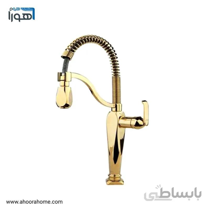 شیر ظرفشويی راسان مدل آلیس طلایی RASSAN