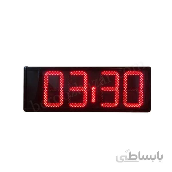 ساعت دیجیتالی سایز ۱۰۰*۴۰ سانتی متر