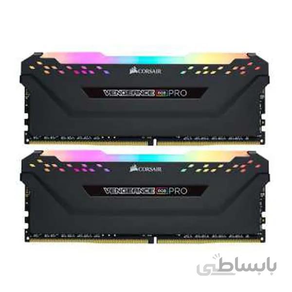 حافظه رم دسکتاپ کورسیر مدل VENGEANCE RGB PRO CL16 32GB DDR4 3200Mhz
