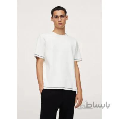 تیشرت مردانه مانگو مدل17054017-DOMINIC-LH