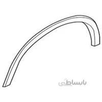 شلگير کماني جلو راست اصلی میتسوبیشی ( Genuine parts ) - ای اس ایکس