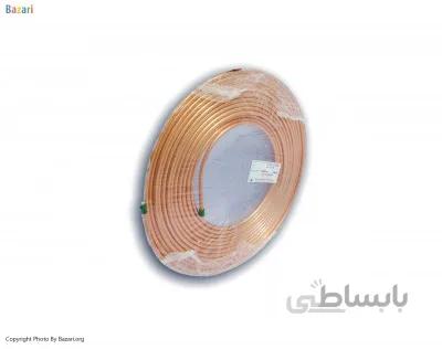 لوله مسی کلاف سایز 10 - 3/8 اینچ کد 25-0 بابک 15 متری