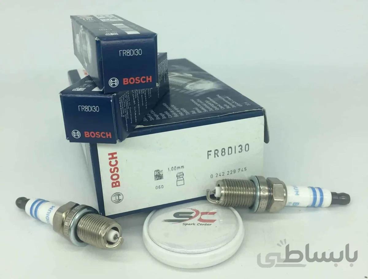 شمع بوش پایه کوتاه سوزنی ایریدیوم BOSCH FR8DI30 9775(یک عدد)