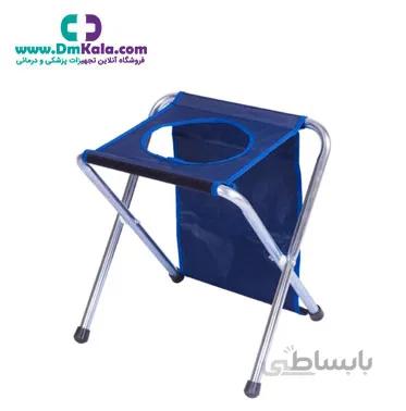 توالت تاشو برزنتی گالوانیزه (کد:۳4۰۱۰۲) سروپیکر توس ا Sarv Peykar Toos Galvanized tarpaulin toilet Code: 340102