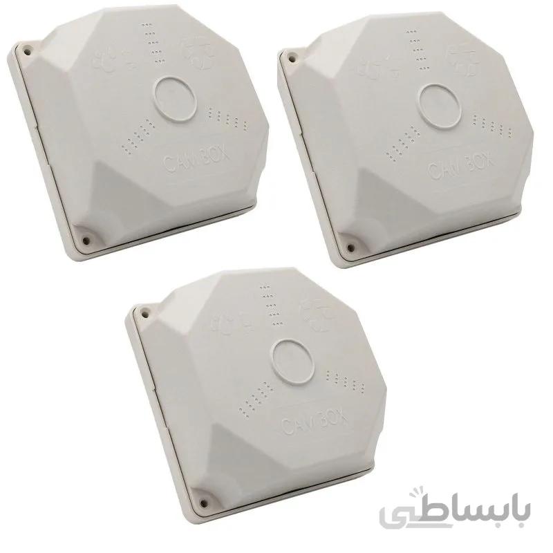 پایه دوربین مداربسته کم باکس مدل CA-13 بسته 3 عددی