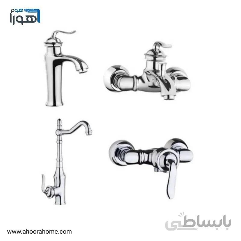 ست شیرآلات مدل بامبو کروم