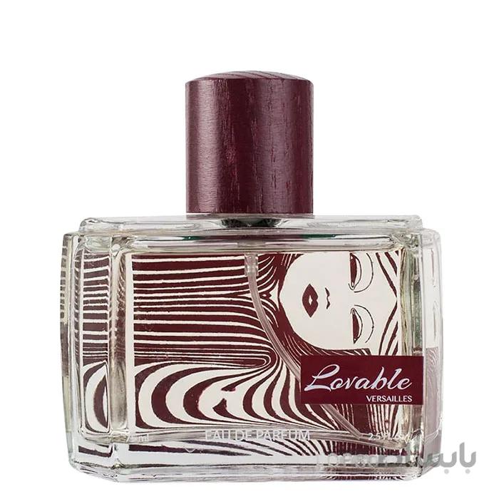 ادوپرفیوم زنانه ورسای مدل Lovable حجم 75 میل ا Versailles Lovable Eau De Perfume For Women 75ml