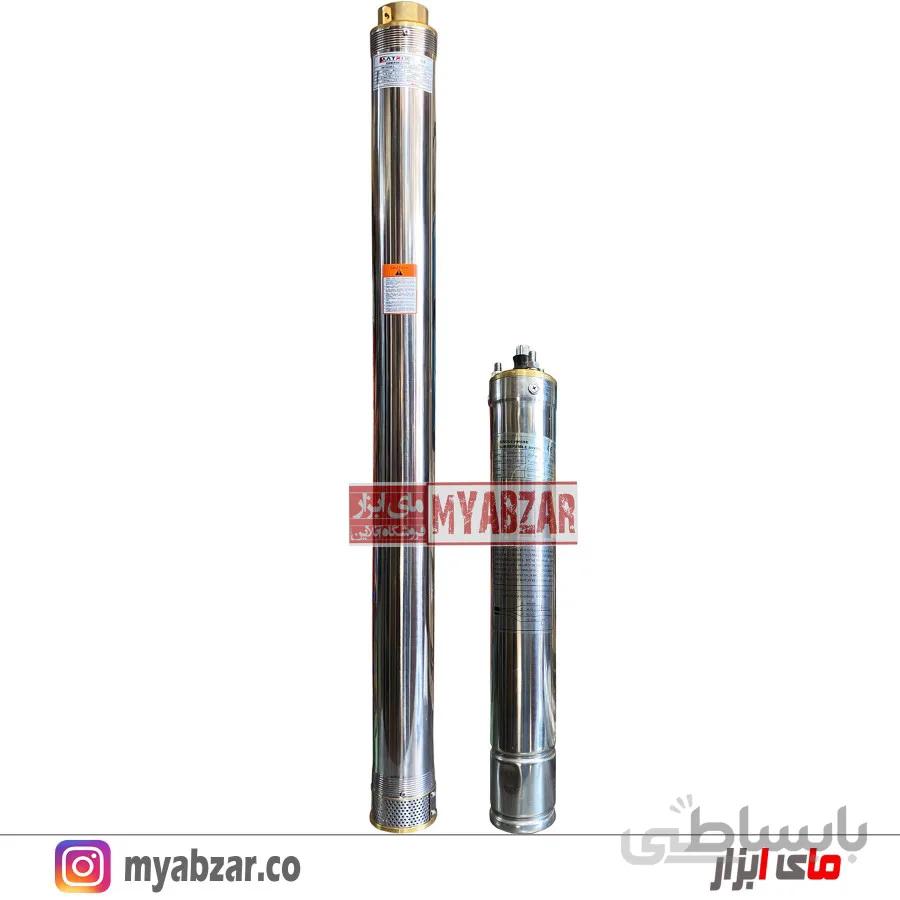 پمپ شناور تنه باریک(لوله 90) ماتریکس 100 متری 1.1/4 اینچ تکفاز MATRIX