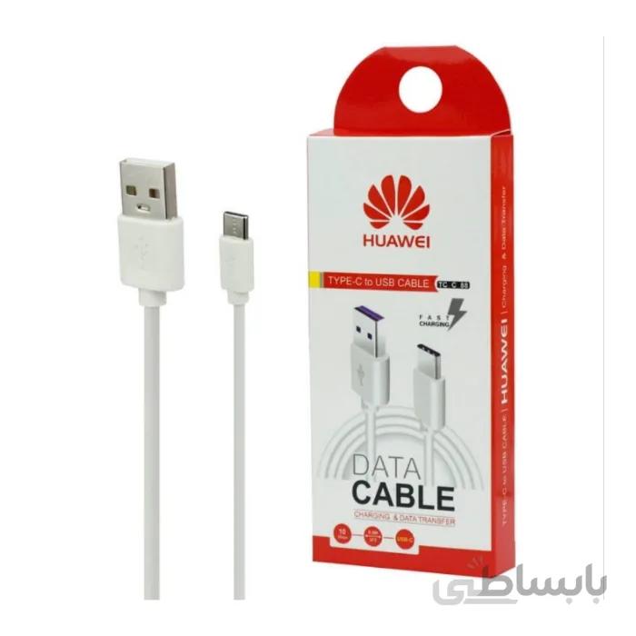 کابل شارژ تایپ سی هوآوی مدل TC-C88 با طول ۱۰۰ سانتی متر
