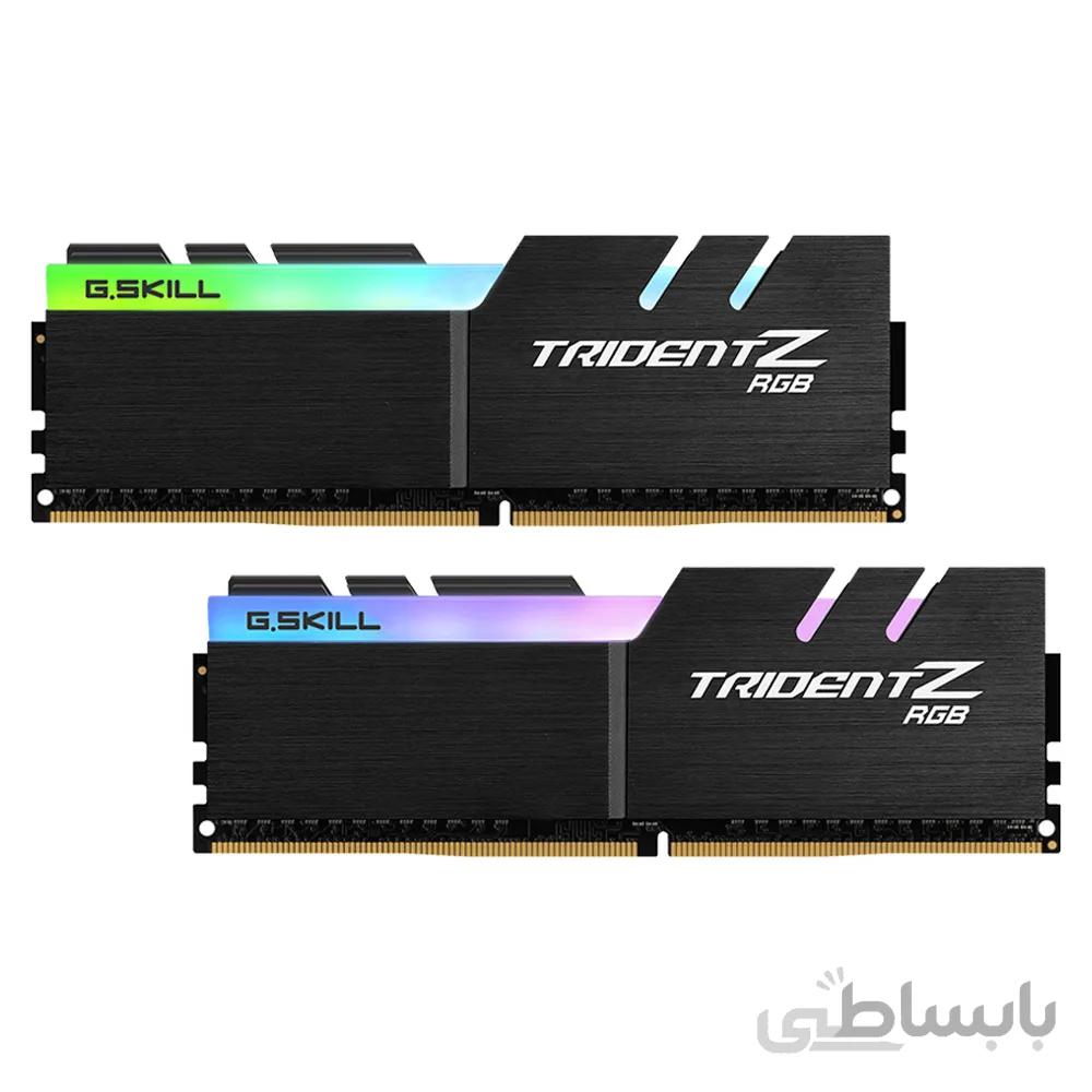 رم CL16 DDR4 جی اسکیل 16 گیگابایت 3466MHZ مدل TRIDENT Z RGB ا TRIDENT Z RGB DDR4 16GB 3466MHZ DUAL