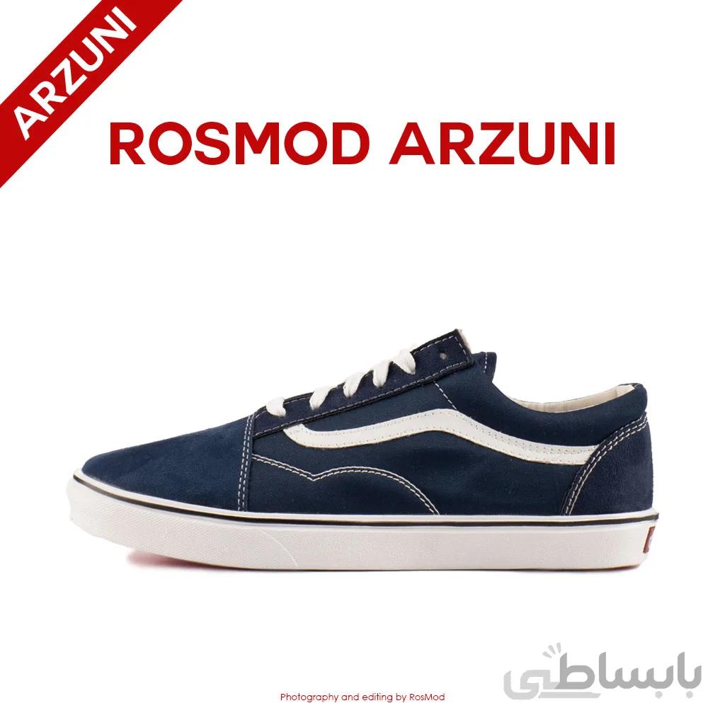 کتانی ساق کوتاه ونس سرمه ای – Vans Low Navy Blue