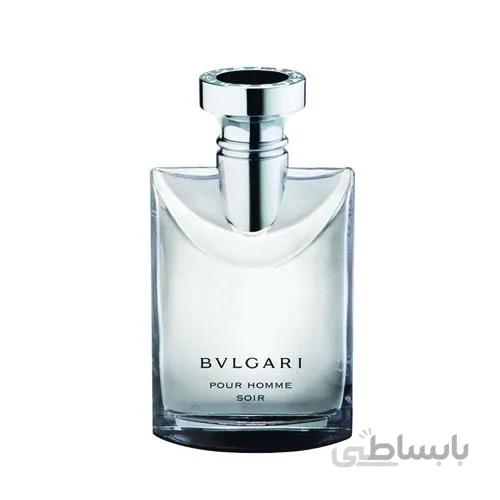 ادو تویلت مردانه بولگاری مدل Pour Homme Soir حجم 100 میل ا Bvlgari Pour Homme Soir Eau De Toilette For Men 100ml
