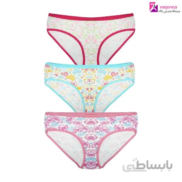 شورت زنانه اسلیپ نهال کد RG-INL 150 مجموعه 3 عددی
