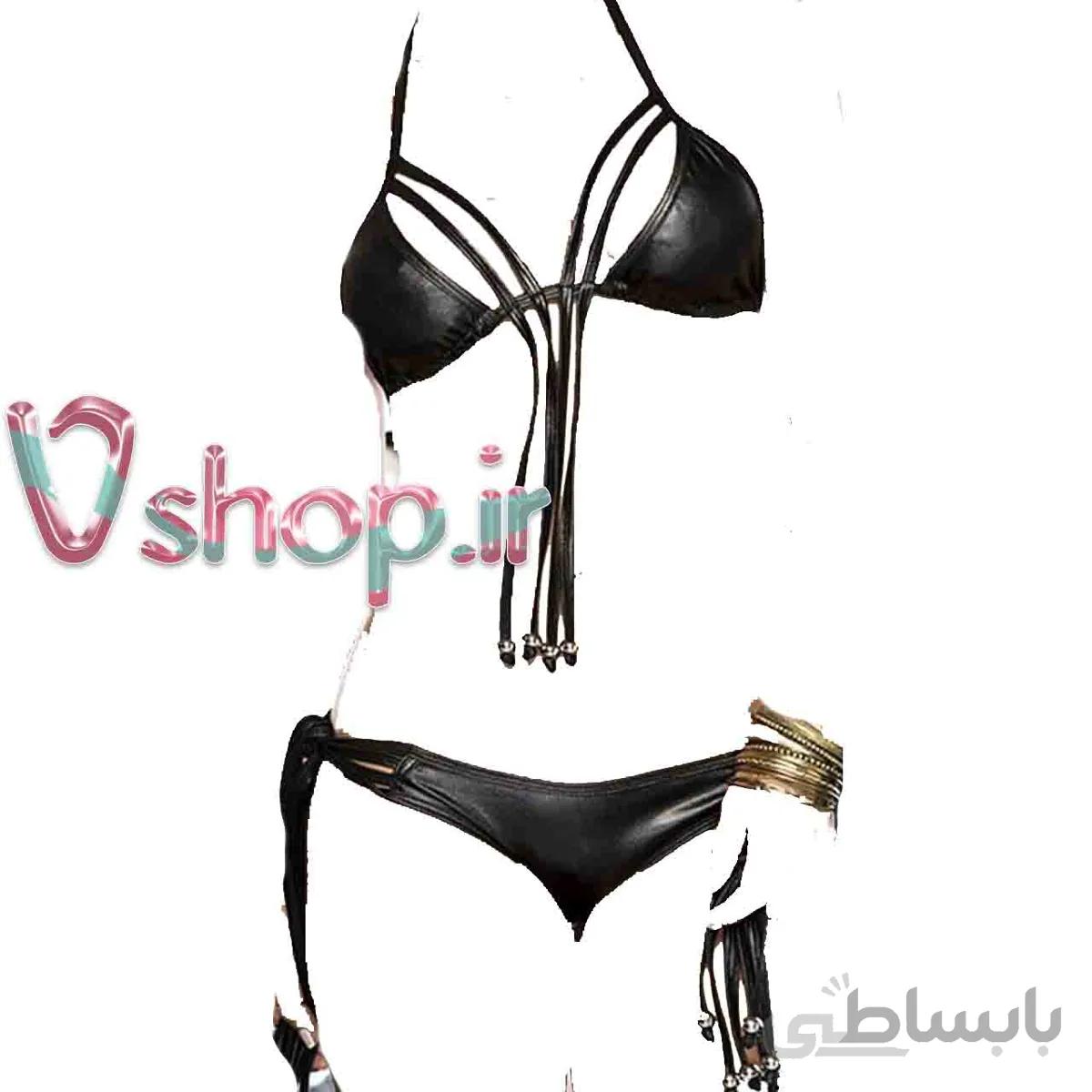 ست لباس زیر لاتکس منگوله دار