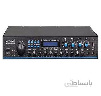 اکو آمپلی فایر جی تی آر مدل PC400 ا JTR PC400 Address Public Amplifier