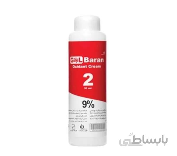 اکسیدان گلباران 9% GOL Baran 180ml ا شناسه کالا: 1996