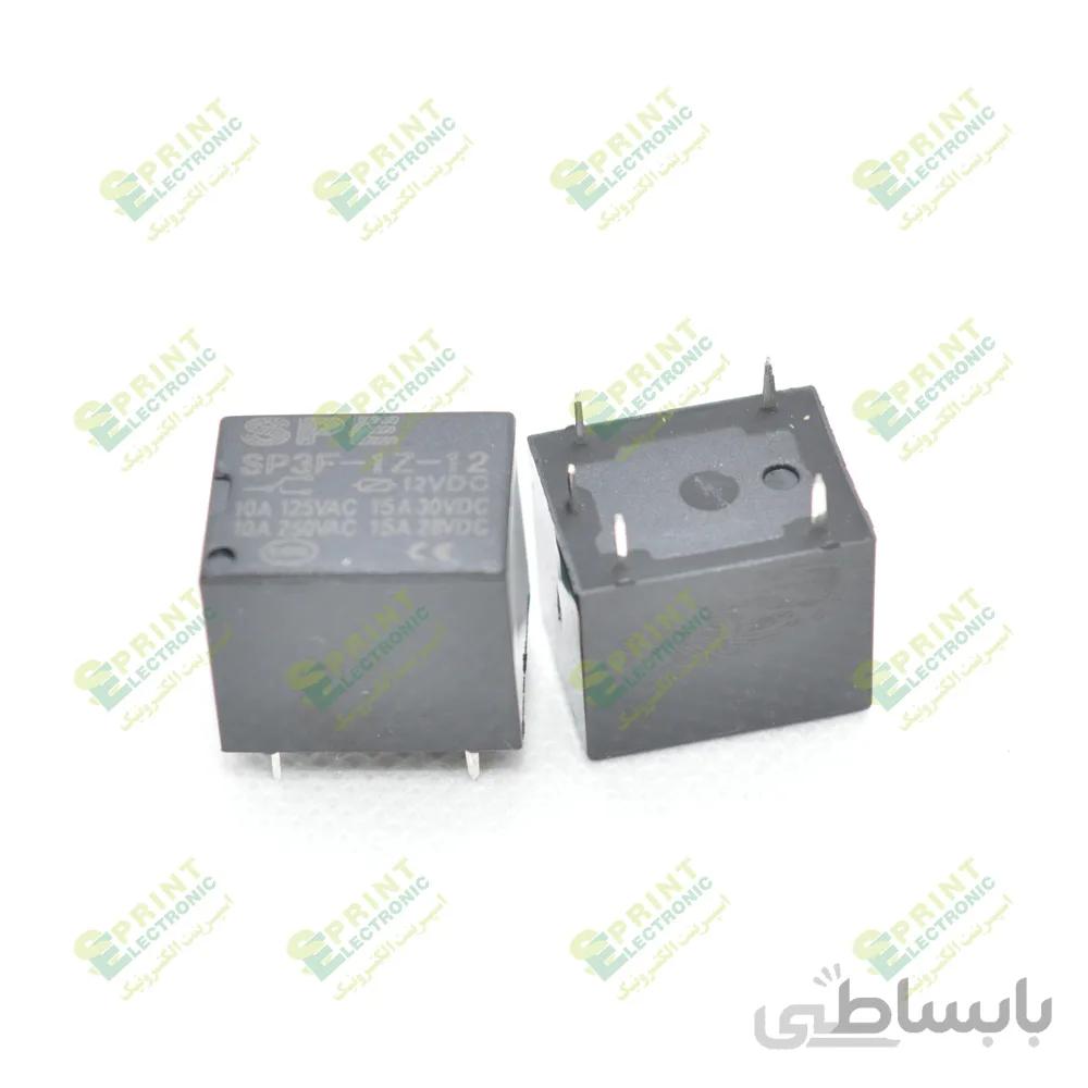 رله 12 ولت میلون 5 پایه 10 آمپر SPRINT SP3F-1Z-12