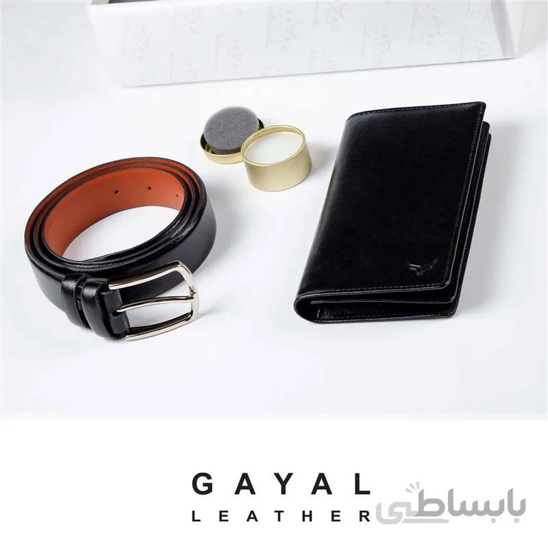 ست مردانه گَیال چرم S20 مشکی