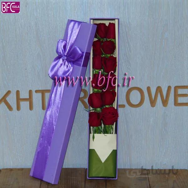 باکس گل جعبه کادویی با گل رز کد 1079628