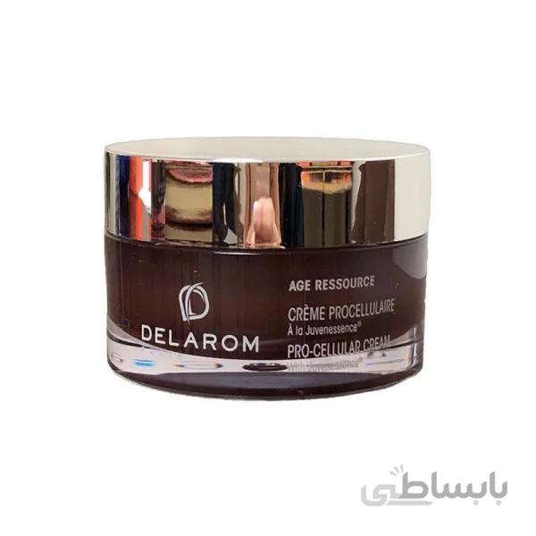 کرم ضد چروک و جوان ساز سلولی پیشرفته دلارم DELAROM
