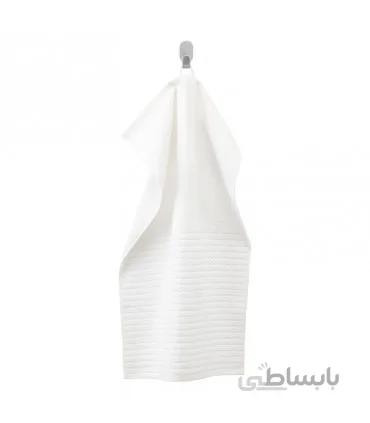 حوله ایکیا مدل VÅGSJÖN رنگ سفید سایز 40x70