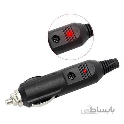 فیش فندکی فیوزدار همراه با LED