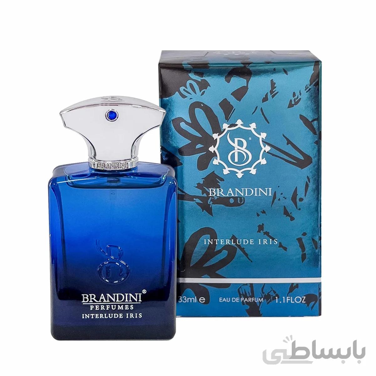 عطر جیبی مردانه برندینی مدل Interlude Iris حجم 33 میل