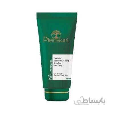 ژل لایه بردار آ اچ آ 15% پلزنت 50 میلی لیتر ا PLEASANT AHA EXFOLIATING GEL 15% 50ML