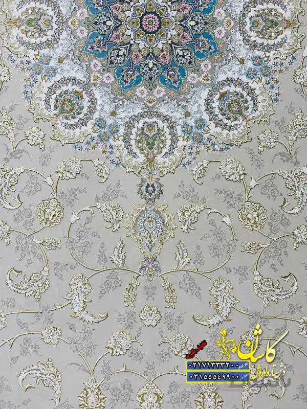 فرش طرح طلاکوب صدفی