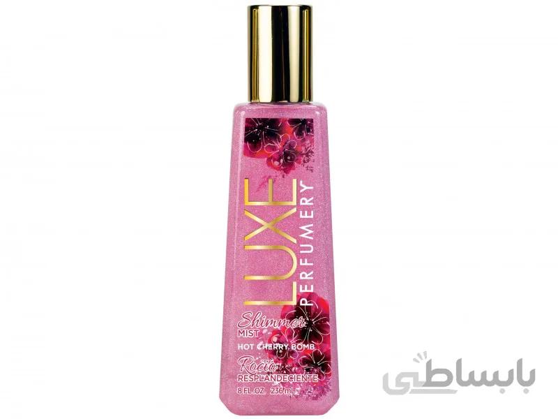 بادی اسپلش اکلیلی گیلاس لوکس حجم 236 میل ا Hot Cherry Bomb Shimmer Body Mist Luxe