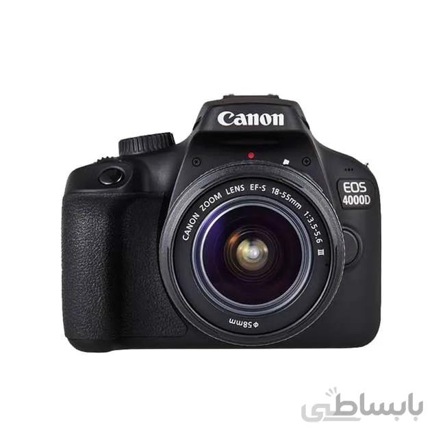 دوربین عکاسی کانن دیجیتال لنز 55-18 میلی متر EOS 4000D Canon ا EOS 4000D Canon 18-55mm Digital Camera