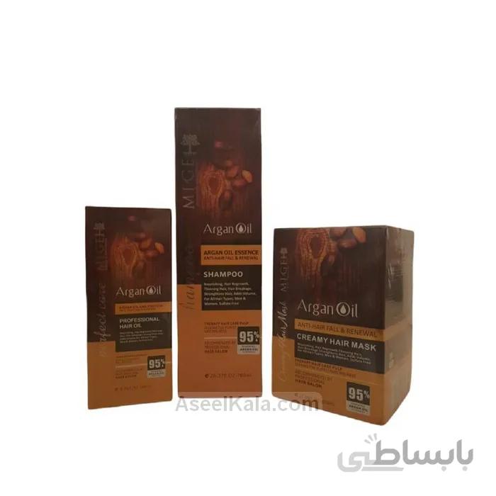 پک مراقبت مو میگ Mige حاوی روغن آرگان