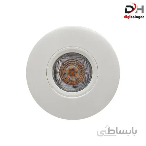 قاب هالوژن متحرک مسطح پارس لایت کد 6622