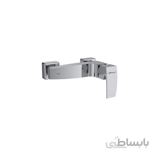 شیر توالت مدل باواریا کروم شودر ا توالت باواریا کروم
